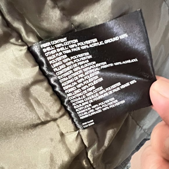 Buffalo David Bitton Women's Winter Camo Jacket Size XS Removable hood USED - Picture 8 of 14